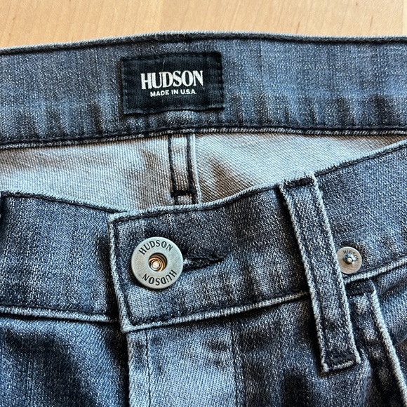 HUDSON Byron Five Pocket Straight Button Fly Jeans - Picture 5 of 13